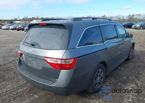 2012 Honda Odyssey Ex-L from USA, damaged, VIN 5FNRL5H62CB060940